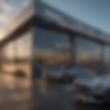 Networking at a professional automotive event