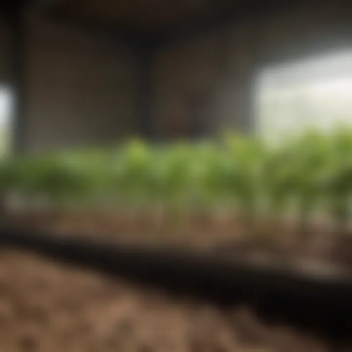 Showcasing optimal growth conditions facilitated by humidity control