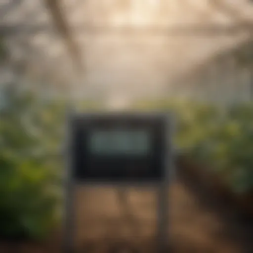Advanced humidity controller switch in a greenhouse setting