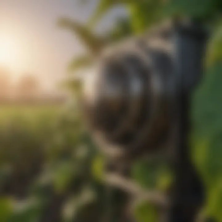 Detailed view of humidity control technology used in agriculture