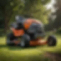 Overview of diverse Husqvarna mower models