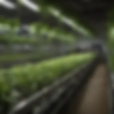 Comparison chart of different hydroponic lighting technologies