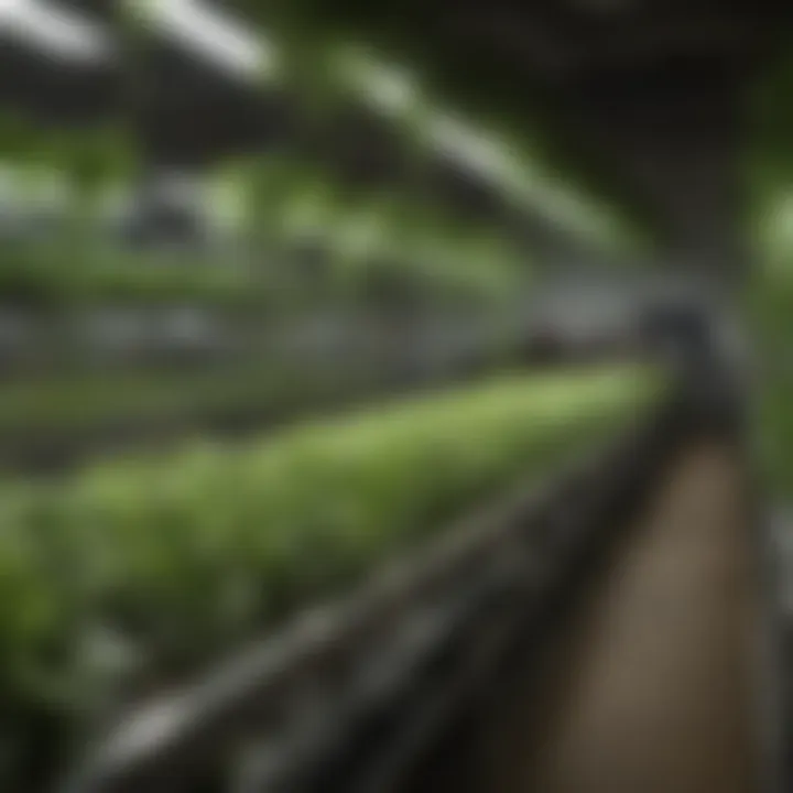 Comparison chart of different hydroponic lighting technologies