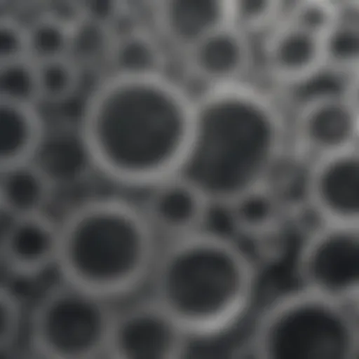 Illustration of carbonation bubbles in a glass