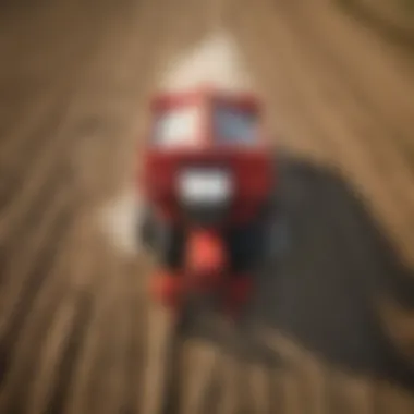 Kuhn Feed Wagon in Action Kuhn feed wagon in action during livestock feeding
