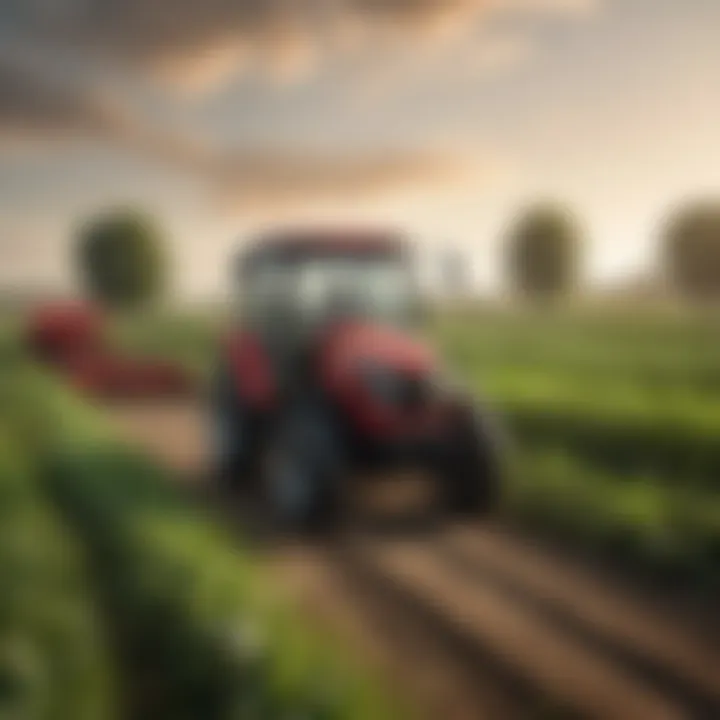 Sustainable farming practices with Mahindra Compact machinery