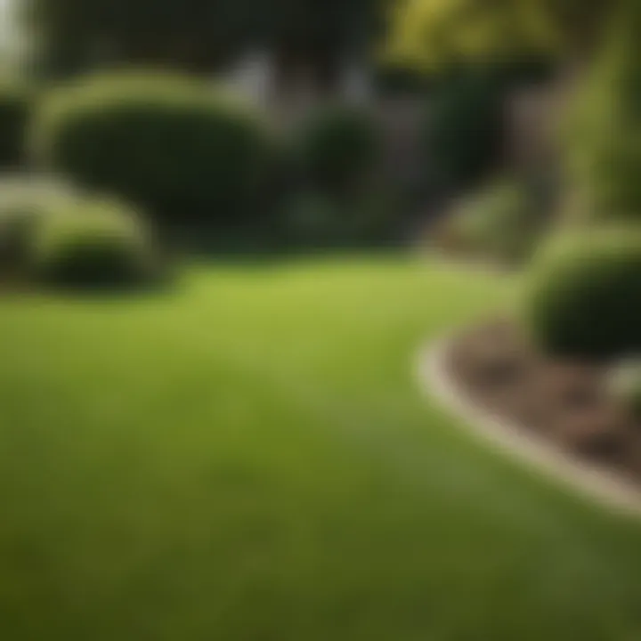 Lush lawn after successful sod installation demonstrating expert care