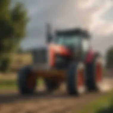 A range of McFadden Tractors models
