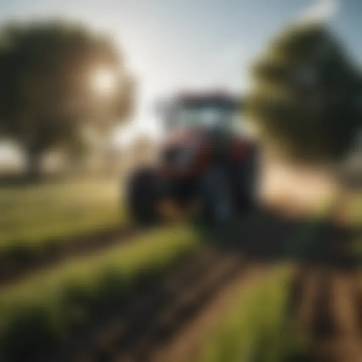 Sustainable farming practices using McFadden Tractors