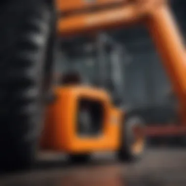 Identification of Moffett forklift parts