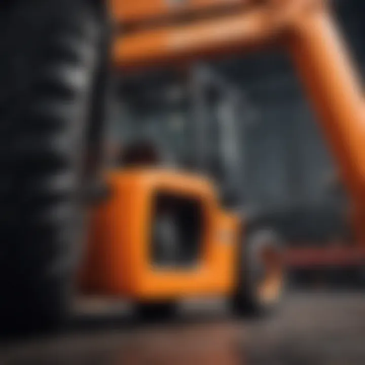 Identification of Moffett forklift parts