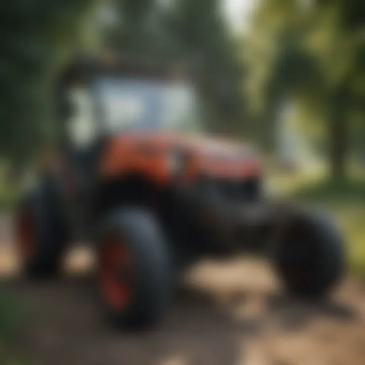 Maintenance tips for mower attachment displayed