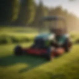 Precision mowing of golf course greens