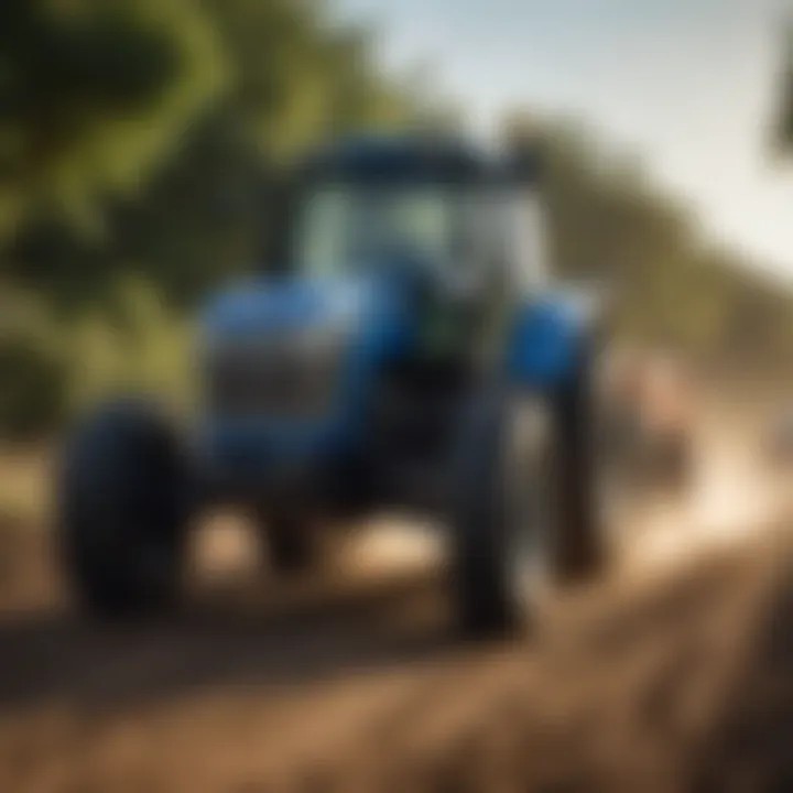 Sustainable farming practices integrating Ford tractors