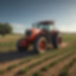 Oklahoma farm landscape showcasing agricultural diversity