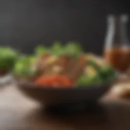 Conceptual representation of macronutrients