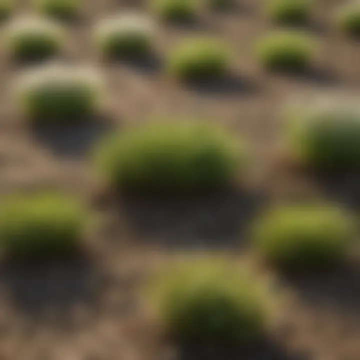 Different types of pet-friendly grass seeds displayed in bags