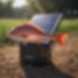 Red Snapper Solar Electric Fence Charger showcasing robust design