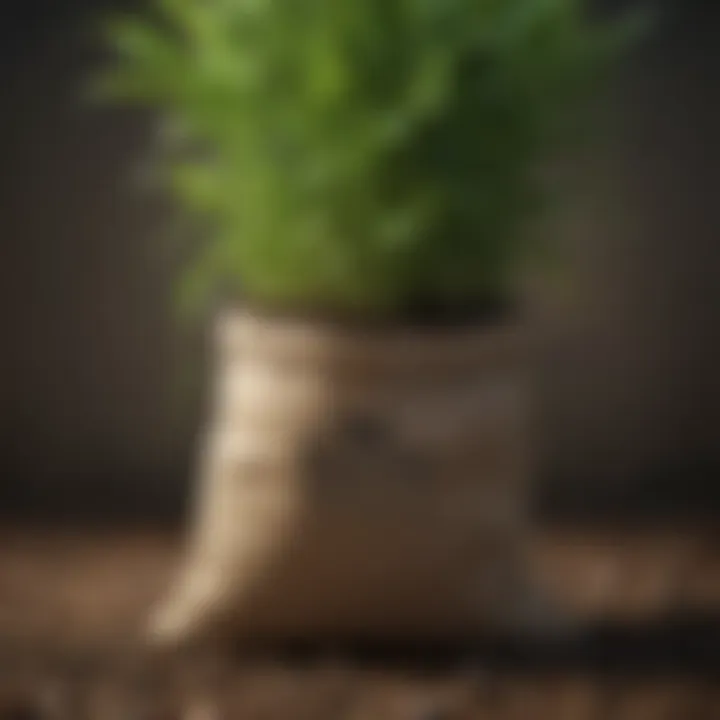 Illustration depicting the roles of nitrogen, phosphorus, and potassium in plant growth.