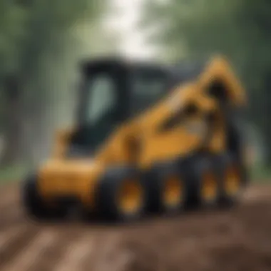 Skid Steer Attachment Versatility Skid steer attachment showcasing versatility in agricultural tasks