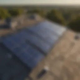 Solar panels installed on a residential roof in Iowa