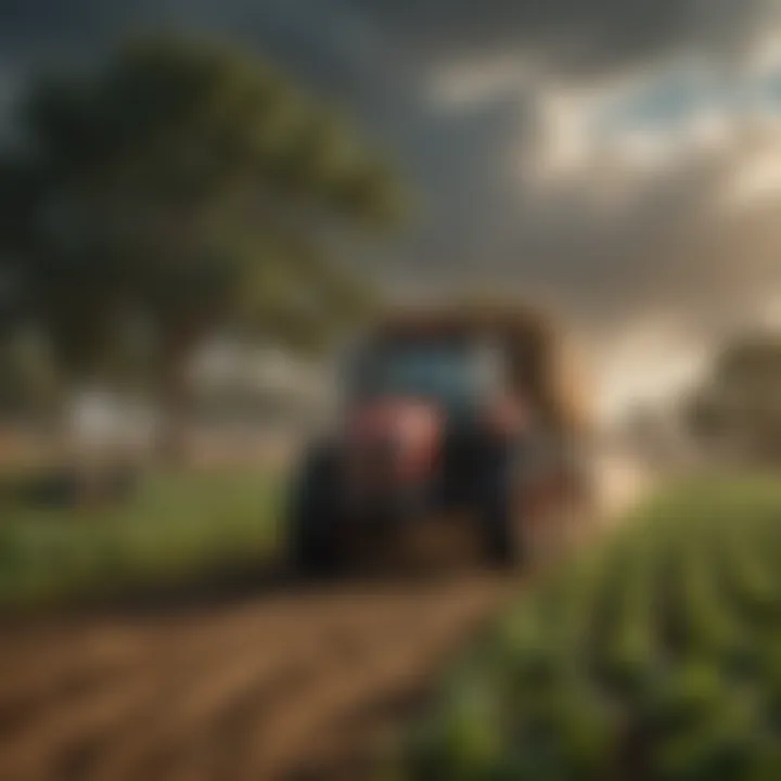 Farmers implementing sustainable practices