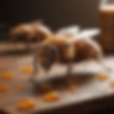 Natural Treatments for Varroa Control Natural treatments for Varroa mite control displayed on a table
