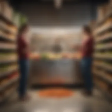 Engaging Consumers on Food Waste Awareness An interactive display educating consumers about food waste