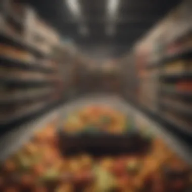 Leveraging Technology to Combat Food Waste Technology interface showing food waste analytics