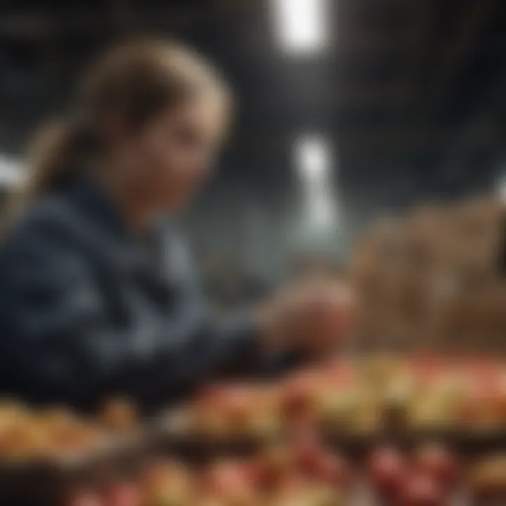 Technological innovations in food distribution and supply chains