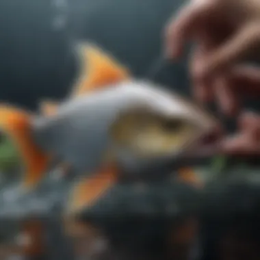Effective Techniques for Fish Feeding A feeding methodology demonstrating effective techniques
