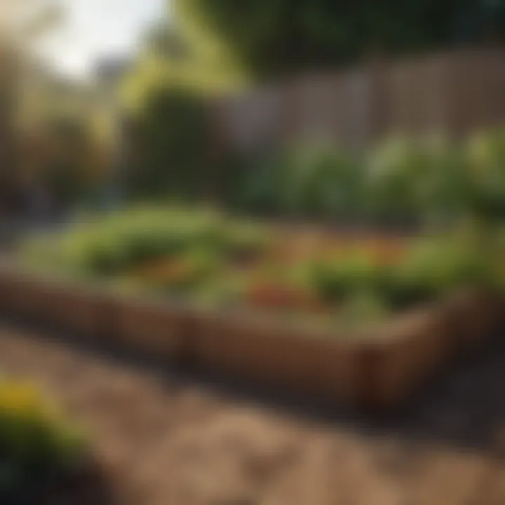 Cost-effective materials for building garden beds