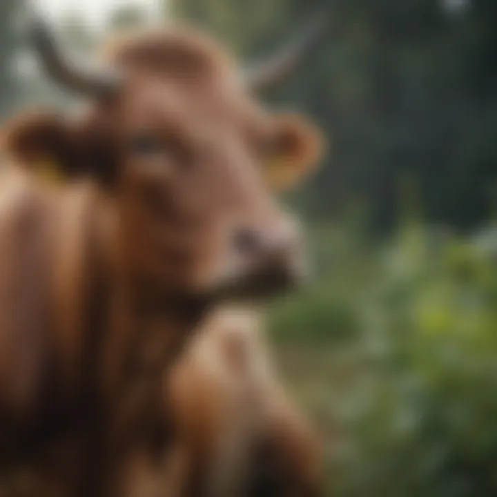 Sustainable farming practices promoting environmental health