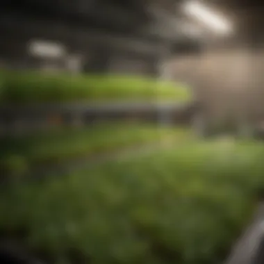 Microgreen Maintenance Routine A detailed maintenance routine for microgreens in a rack system.
