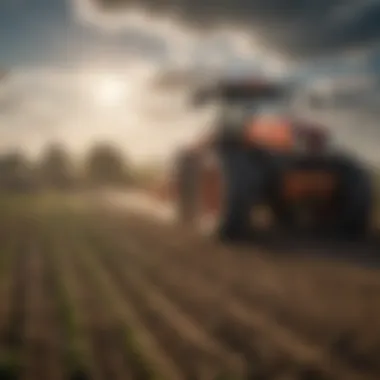 Sustainable Farming and Fertilizer Use A visual representation of sustainable farming practices and their benefits