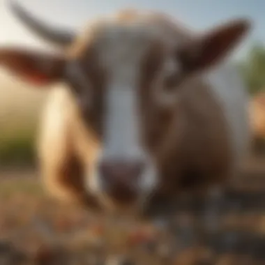 Close-up of probiotic supplements for livestock