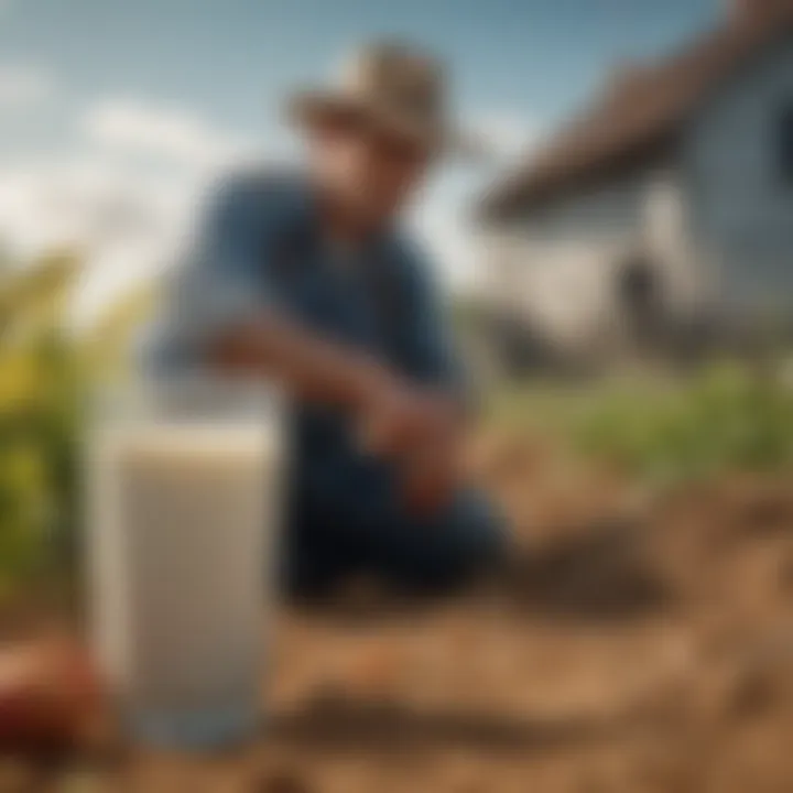 Impact of farming practices on vitamin D levels in milk
