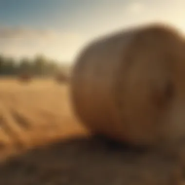 Efficient Lifting of Hay Bales with Bale Spikes Bale spikes in action lifting hay bales