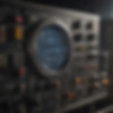 Control System Interface of Titan Generators Control system interface of a Titan generator highlighting operational metrics