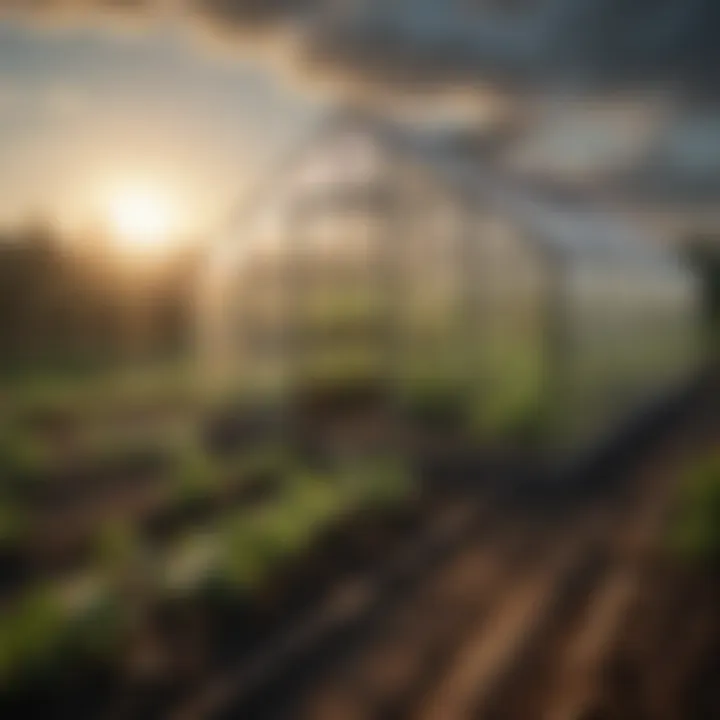 Graphical depiction of the greenhouse effect and its causes