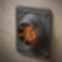 Detailed view of a dryer plug adapter showcasing its design and features