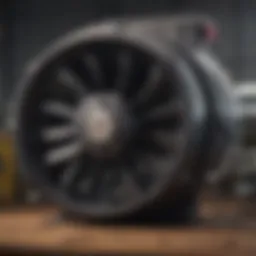 High-efficiency extractor fan motor used in modern agriculture