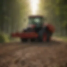 Precision seed distribution in a lush food plot