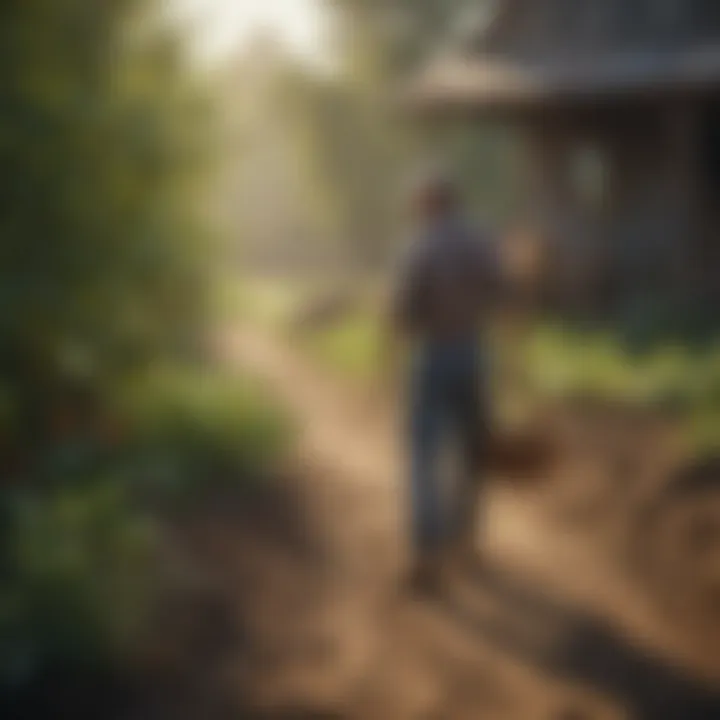 A local agency assisting farmers with grant applications