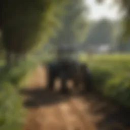 A flourishing farm showcasing sustainable practices