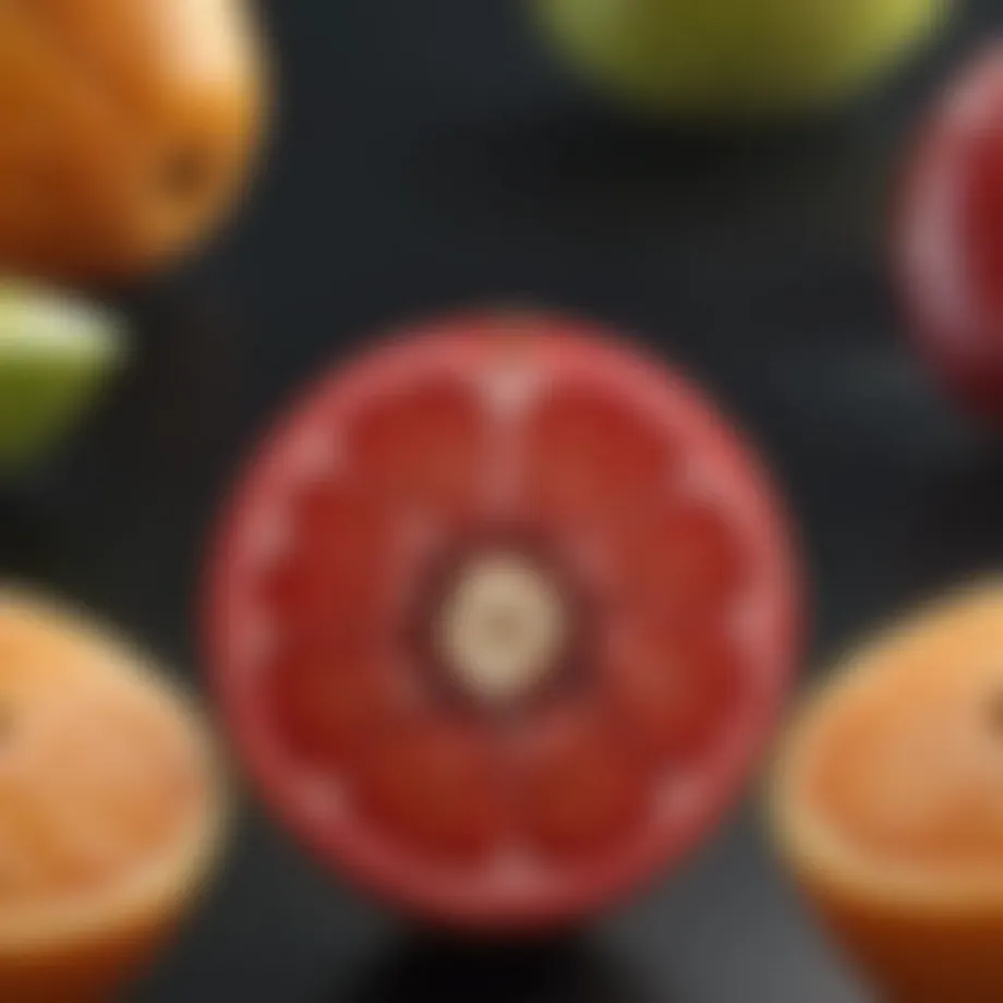 Visual representation of GMO fruit codes