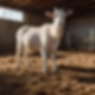 Spacious Goat Working Pen for Herd Management A spacious goat working pen designed for optimal herd management