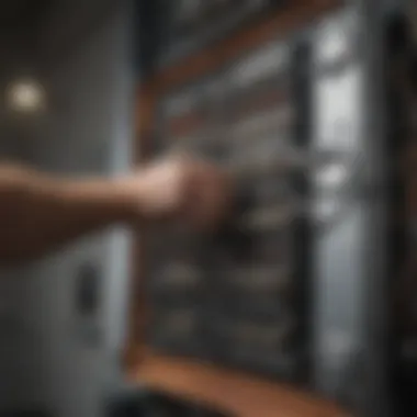 Installation of electrical spacers in a circuit box