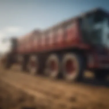 HP Trailer on a farm showcasing its agricultural utility