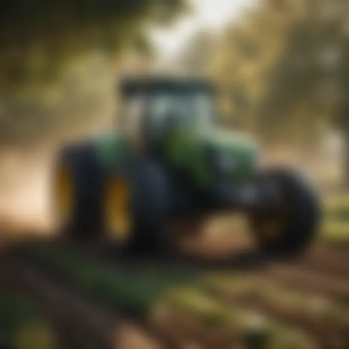 Innovative agricultural technology in use